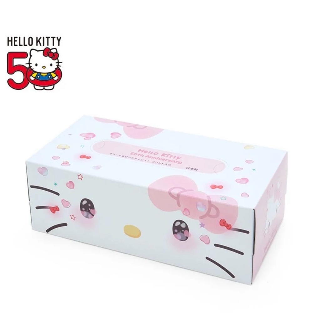 Hello Kitty 50th Anniversary Tissue Box